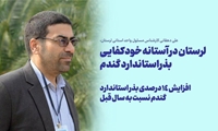 لرستان در آستانه خودکفایـی بذراستاندارد گندم